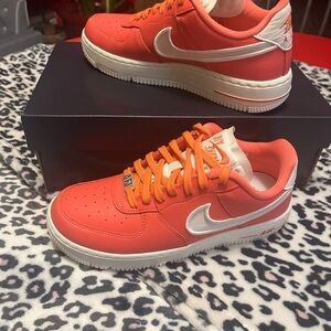 Nike Kids Bright Orange Sneakers